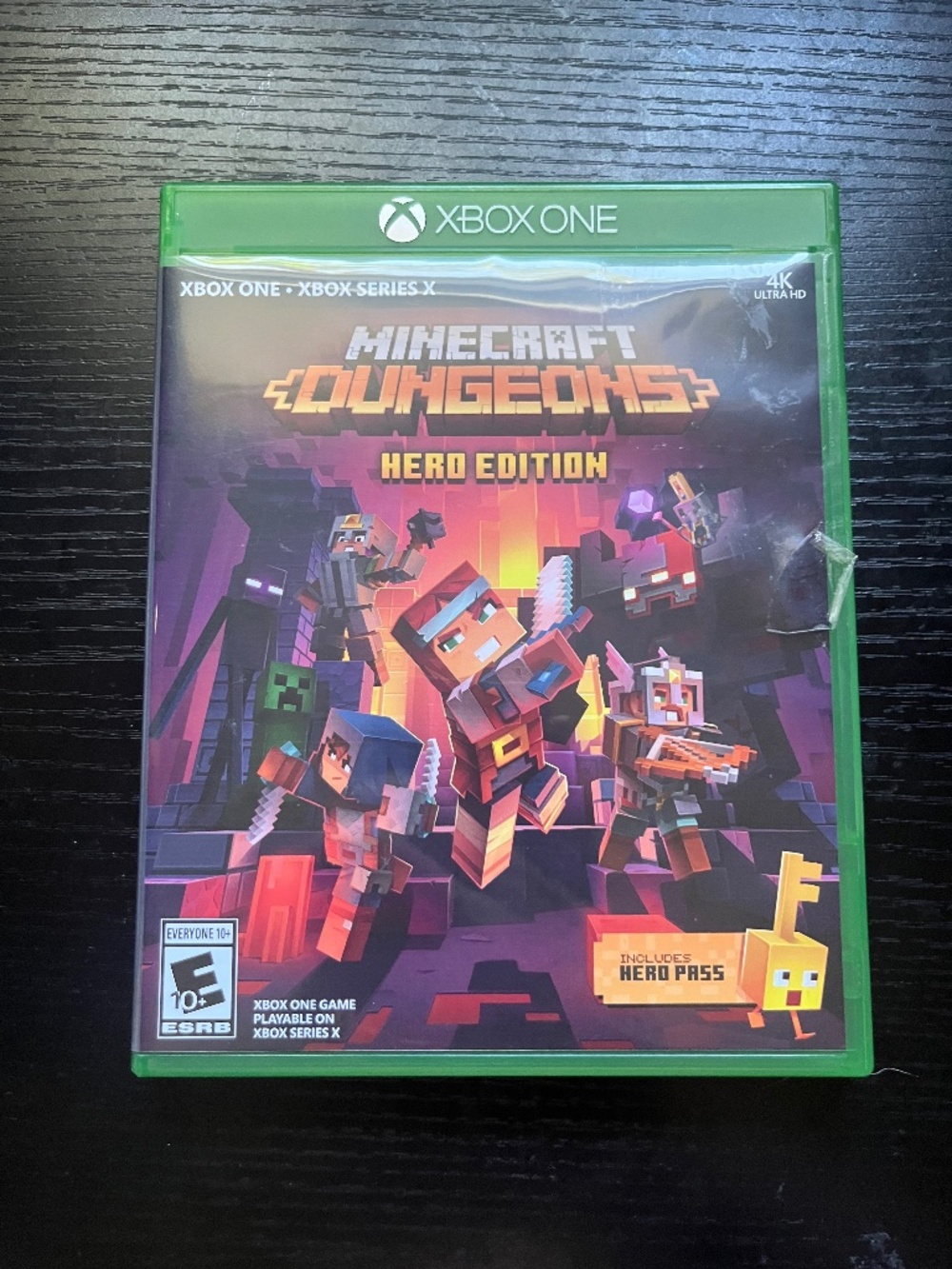 Minecraft Dungeons - Microsoft Xbox One W/ Hero Pass Code Inside